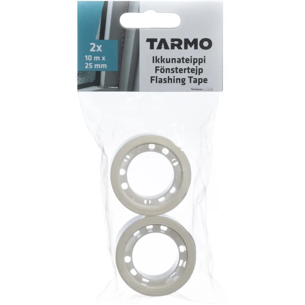 FÖNSTERTEJP 25mm x 10m 2-ROLL - Packningar och tätningar - 6410410153250 - 0