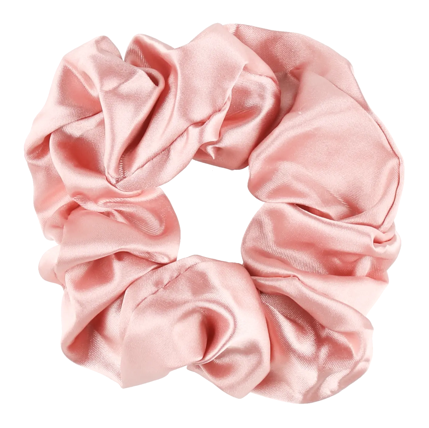 Hår donut satin 2 stk lilla + lyserød - Hårbånd, hårnåle og smykker - 6410416342276 - 0