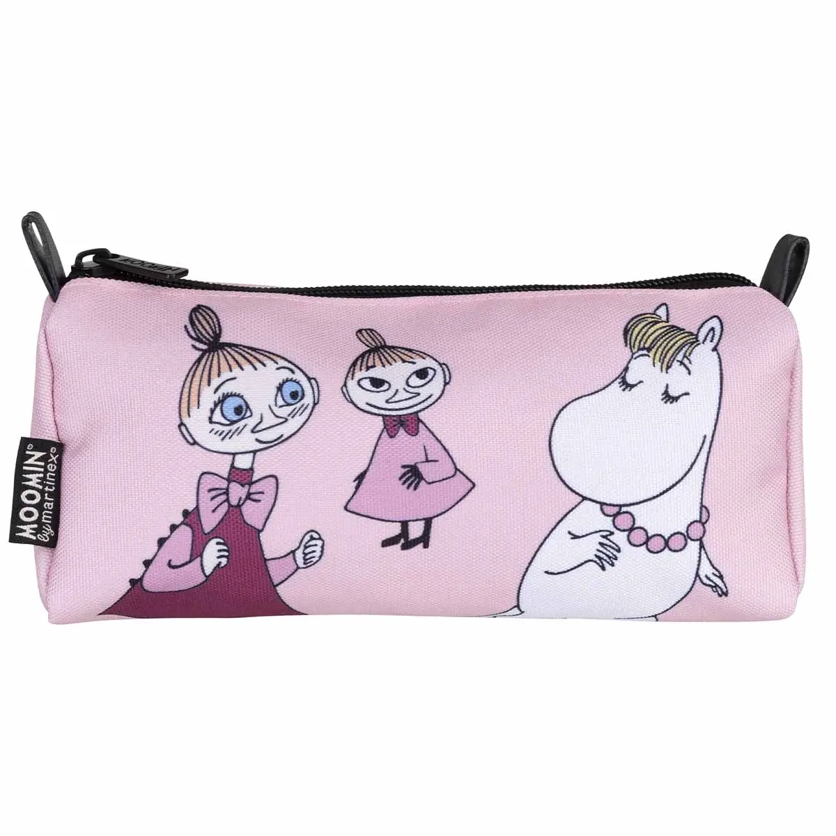 Mumin Ruttu pennfodral Vänner rosa 20 cm - Pennor, tuschpennor och passare - 6416844201512 - 0