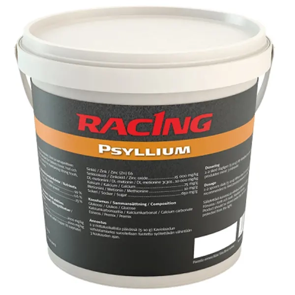 Racing Psyllium Pulver 900g - Hästfoder - 6417679824136 - 0