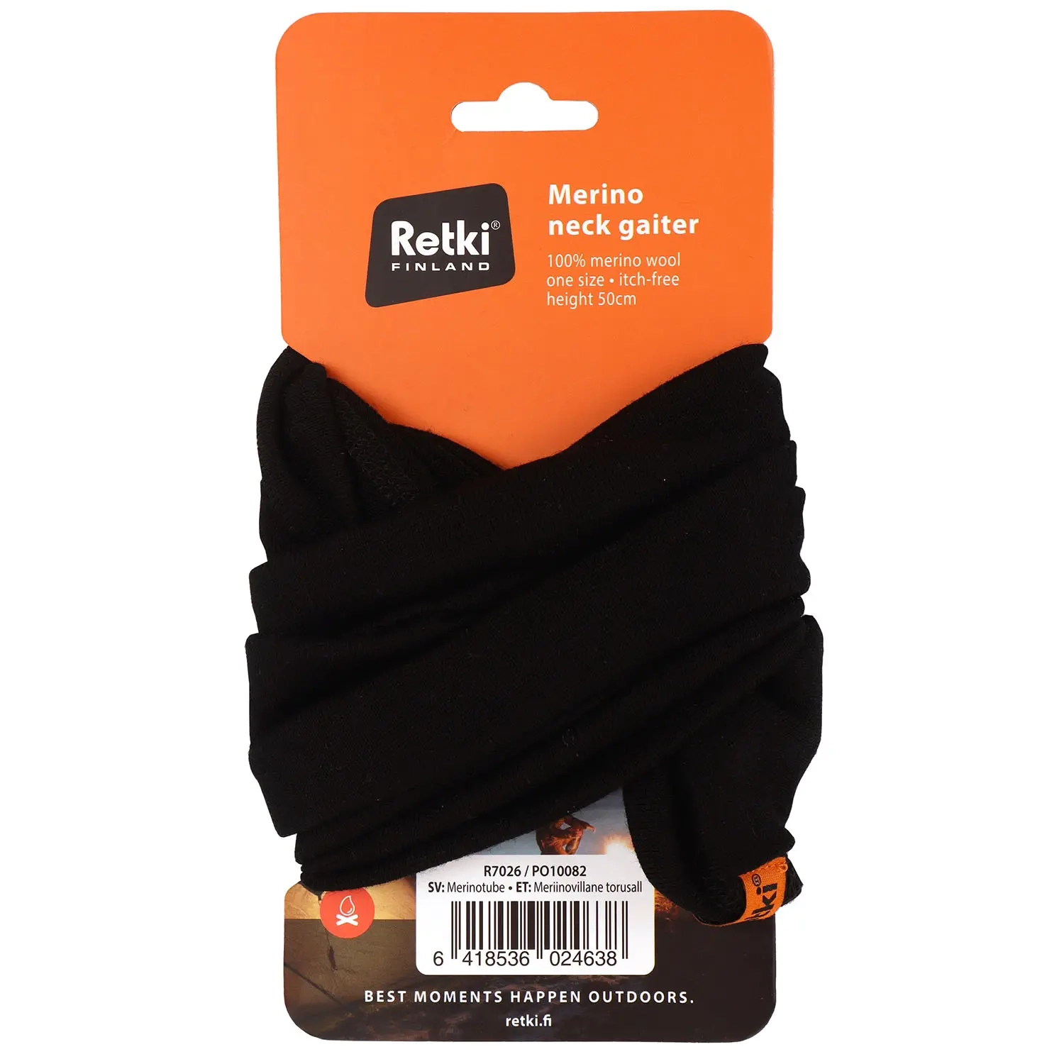 Halsedisse 100% merinould one size tube - Neckwear - 6418536024638 - 0