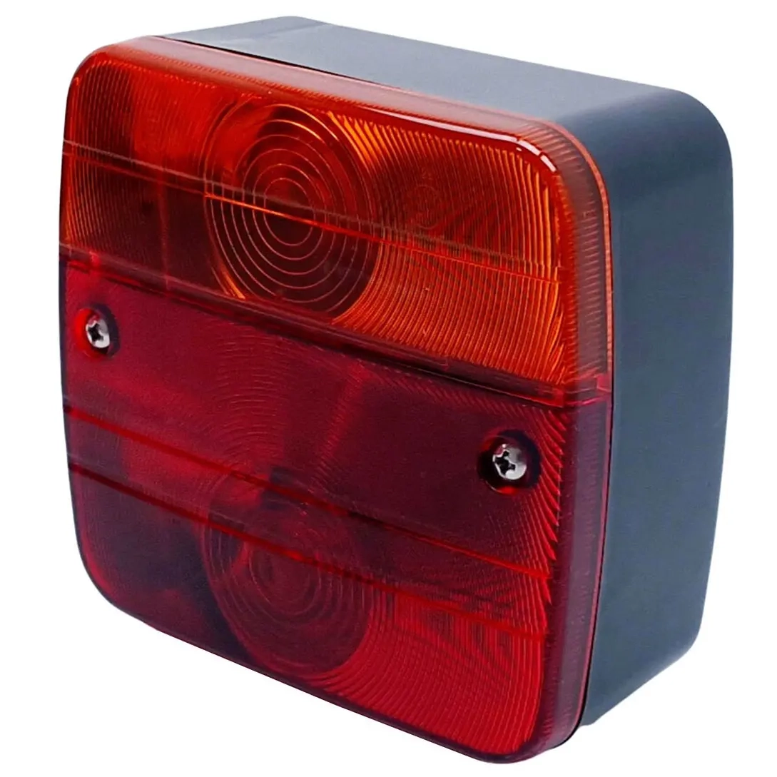 BAKLYKTA OVERALL MODELL 12V 105mm x 97mm - Bakljus för släp - 6430032150796 - 0