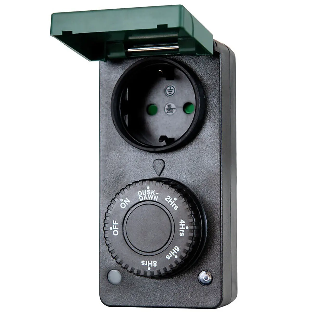 Timer med skumringsrelæ IP44 - Timere, bevægelsesdetektorer og målere - 6435200285973 - 0