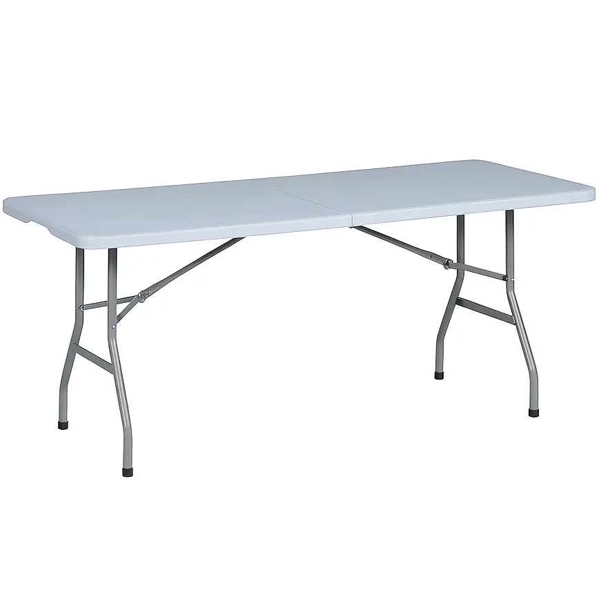 Foldbart udflugtsbord 180x74 cm - Balkon møbler - 6438168117508 - 0