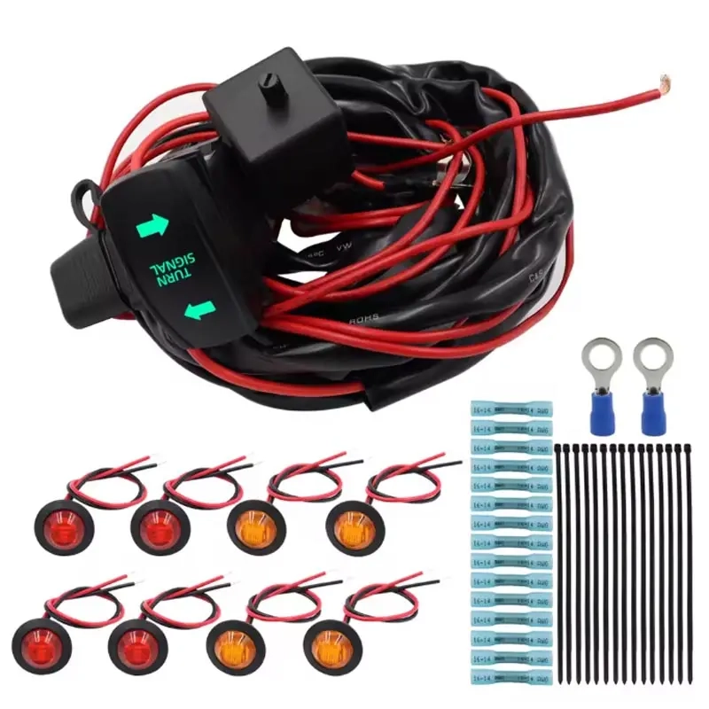 Blinkersats Polaris RZR Ranger ATV UTV - Belysning till ATV - 6438471342376 - 0