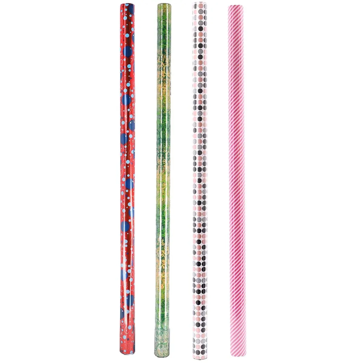 Presentpapper 70 x 300 cm blandade mönster - Presentpapper och presentpåsar - 8710675238456 - 0