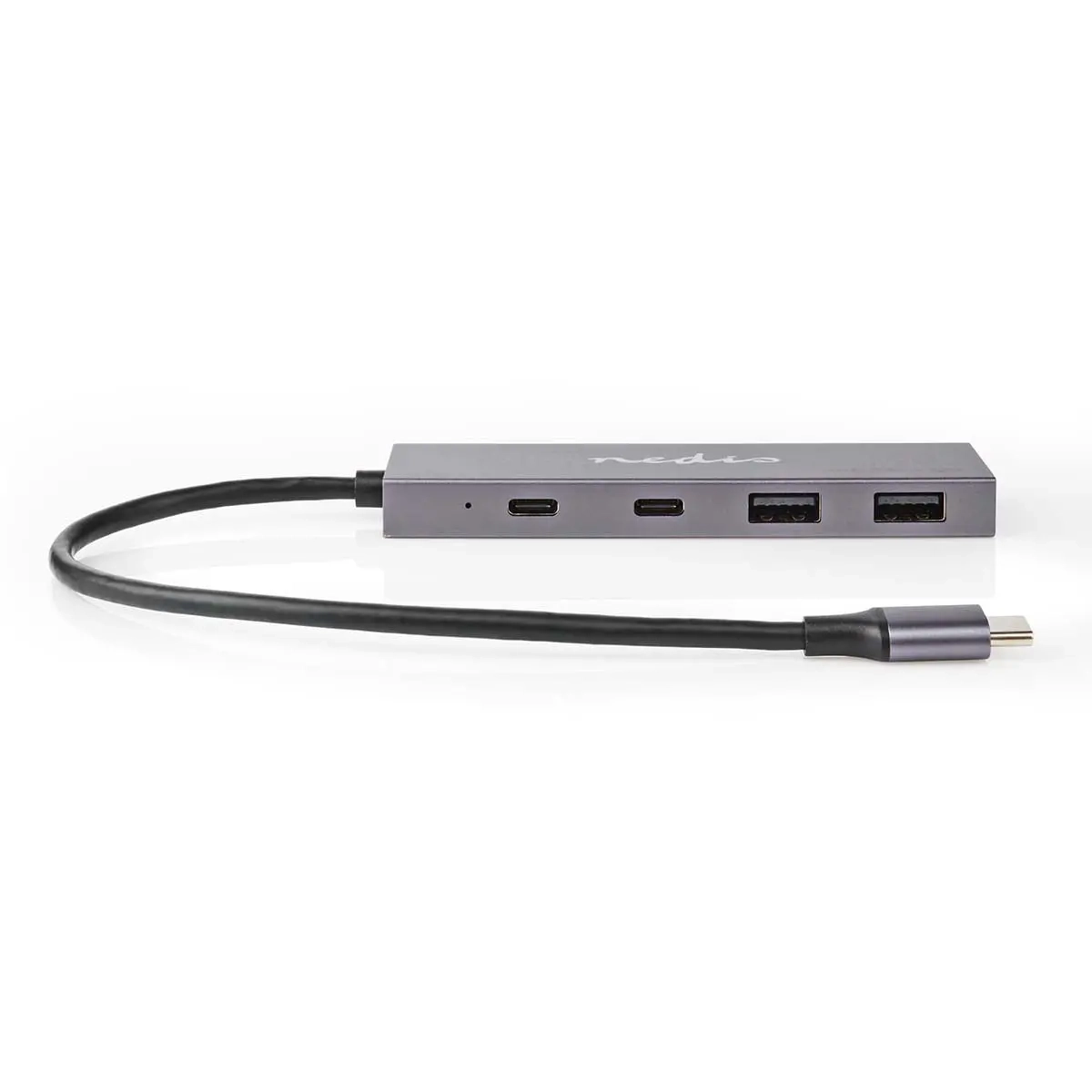USB-hub 1xUSB-C 2xUSB-C 2xUSB-A 10G - Stik, adaptere og dockingstationer - 5412810412815 - 1