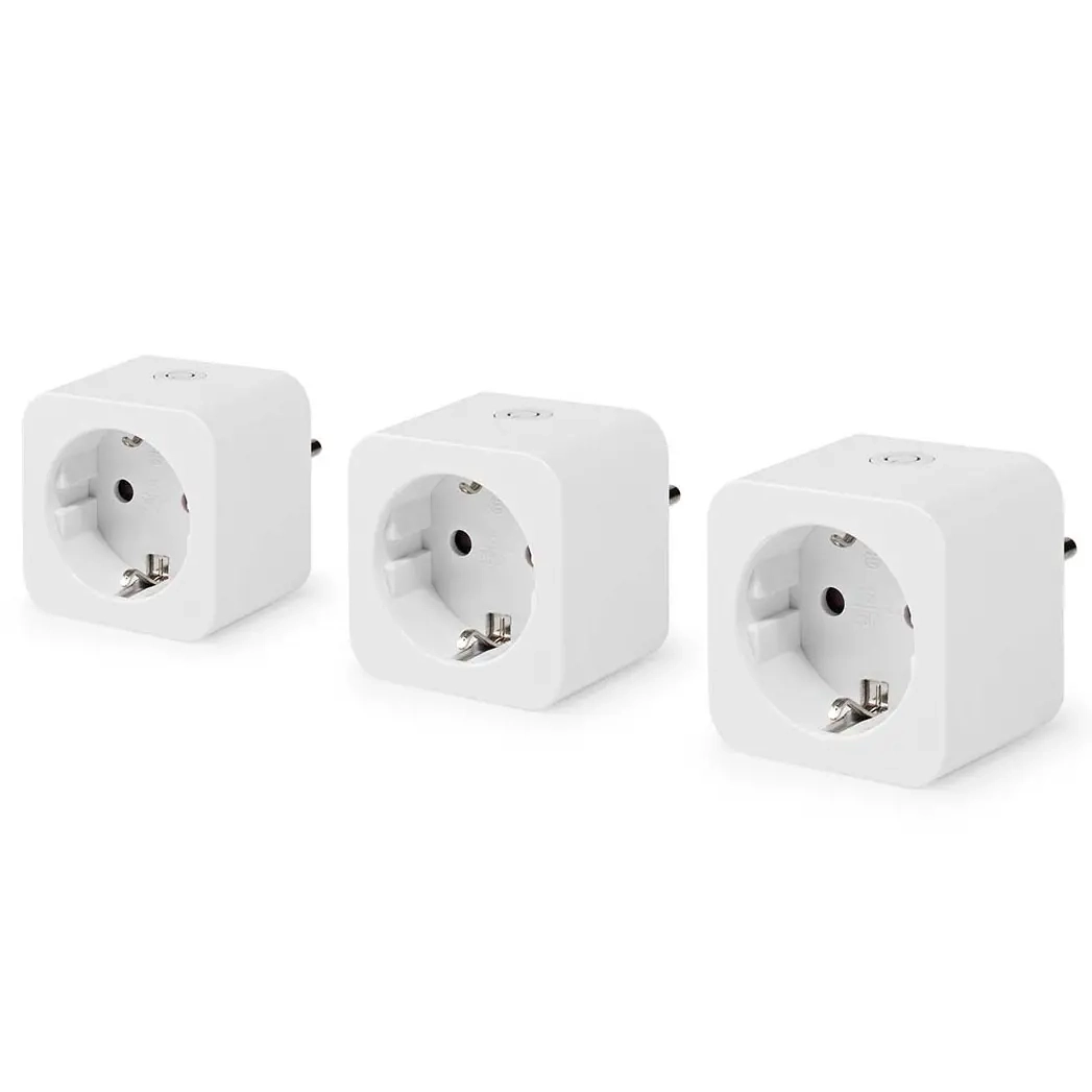 Smart stikkontakt WiFi SmartLife 3680 W 3 stk - Fjernbetjente stikkontakter - 5412810419340 - 0
