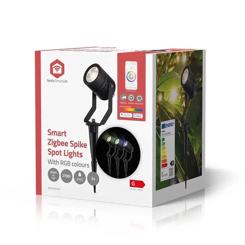 Strålkastare 3 st SmartLife Wifi App - Lyktstolpar och spotlights - 5412810444458 - 8