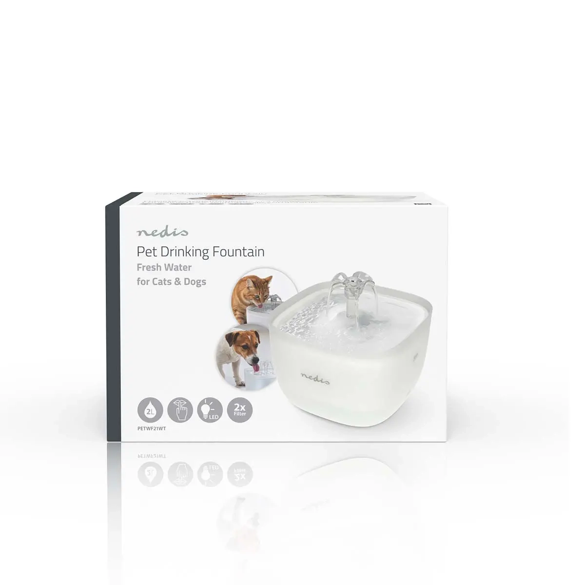 Dryckesstation för katter och hundar 2L - Hundens matplats - 5412810477050 - 6