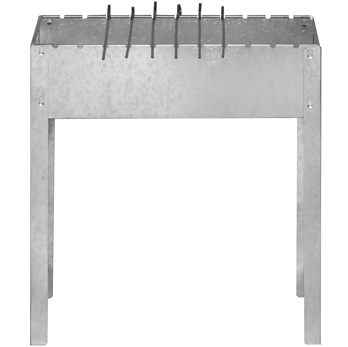 Hiiligrill 6 spyd Mustang - Trægrill og kulgrill - 6410416343686 - 2