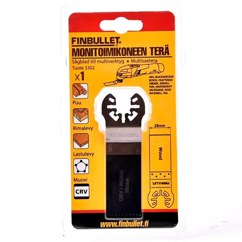 Multifunktionsmaskinens klinge 28 mm - Multiværktøjsklinge - 6438152033029 - 1