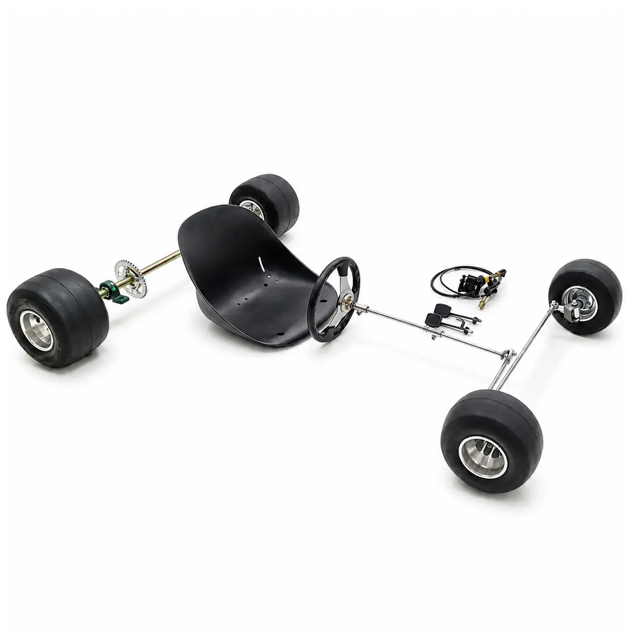 Microcar byggsats Rocket X-Kit - Gokart dele og tilbehør - 6438471002539 - 0