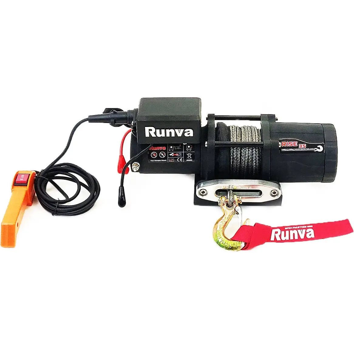 Spil Runva Rise 1588 kg 3500 lbs med reb. - ATV spil - 6438471002867 - 0