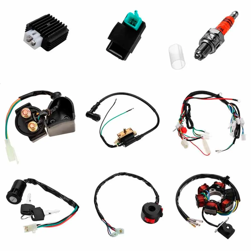 Crossens elektriske sæt Kit 50cc - 125cc - Cross og knallert el-sæt - 6438471282290 - 1