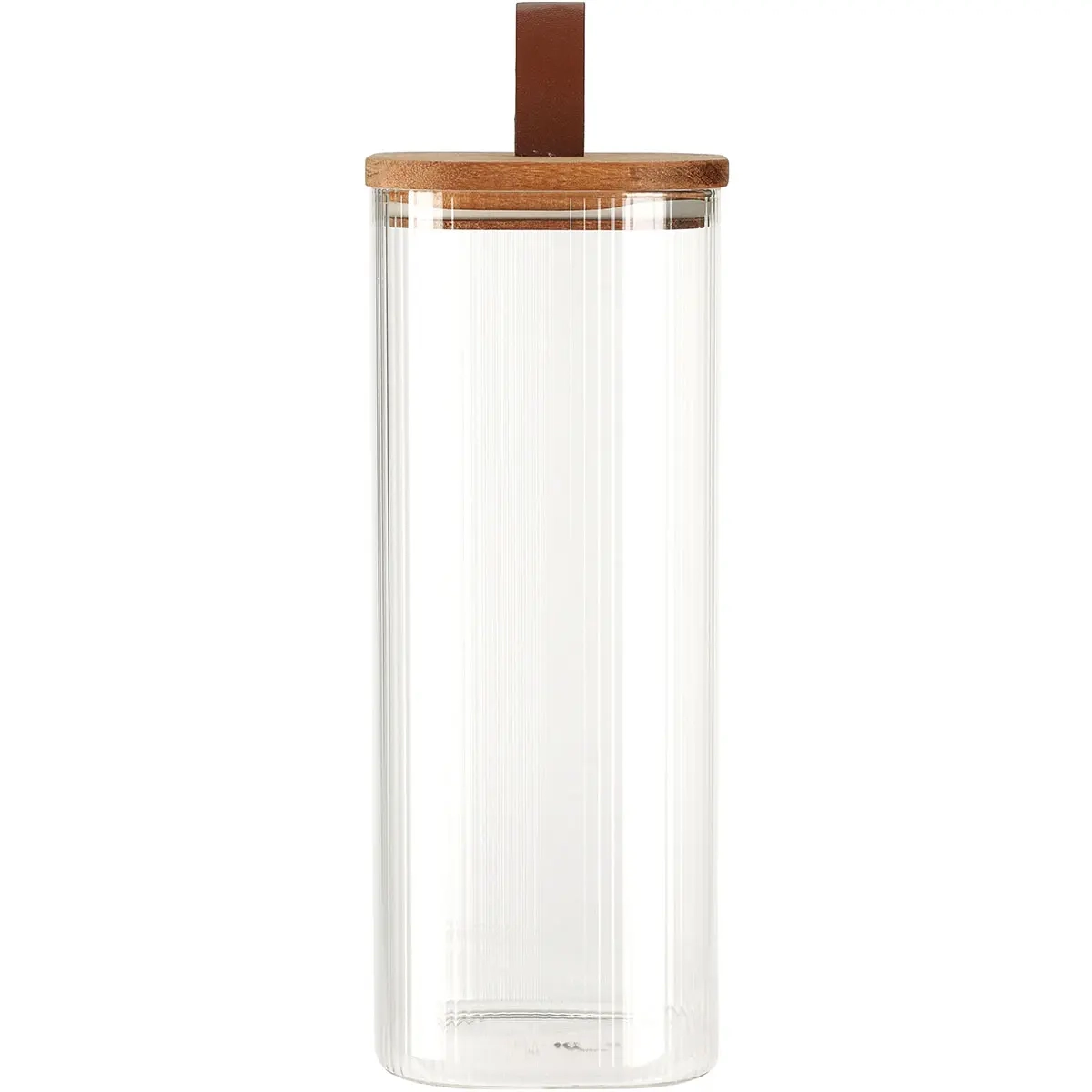 Opbevaringsbeholder med bambus låg 1,9 l - Opbevaringsglas og madkasser - 8720573906661 - 0