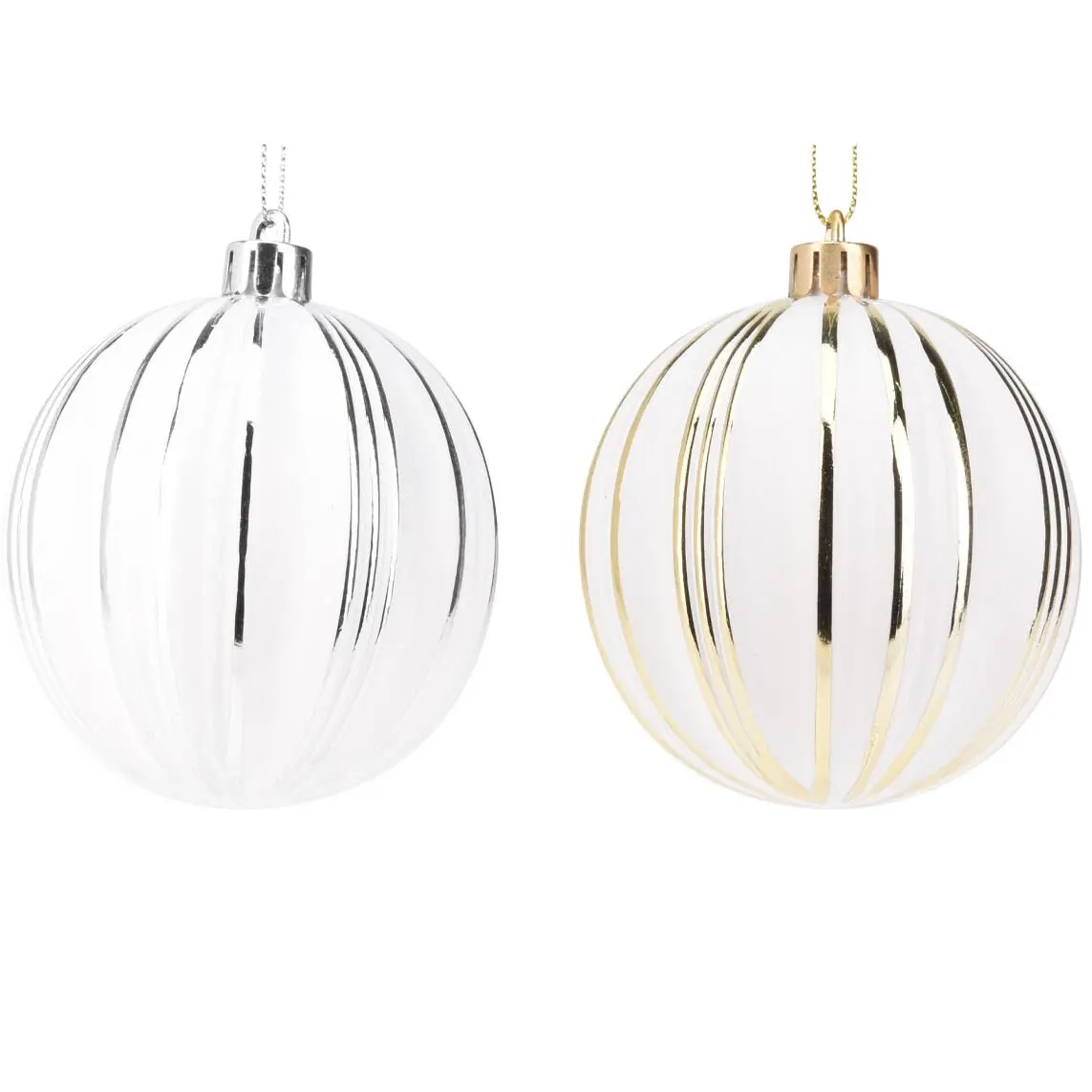 Julgranskula Xmas rings 8cm sortiment - Julgranspynt - 8721037144711 - 0