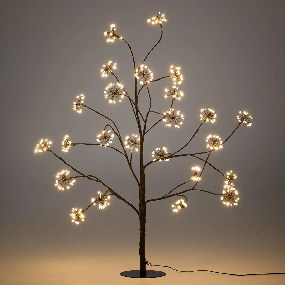 Lysende træ 690 micro-LED Firework varm hvid - Stearinlys træ - 6410416377223 - 0