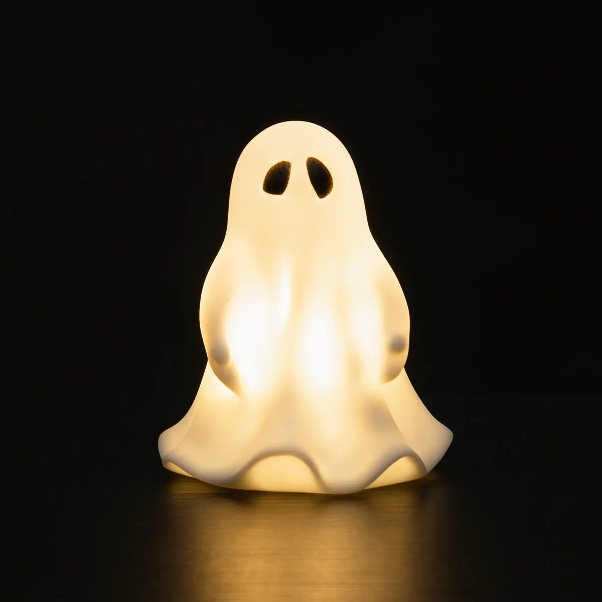 Spöke LED lampa 8,5cm - Dekorationsföremål - 6410416485911 - 1