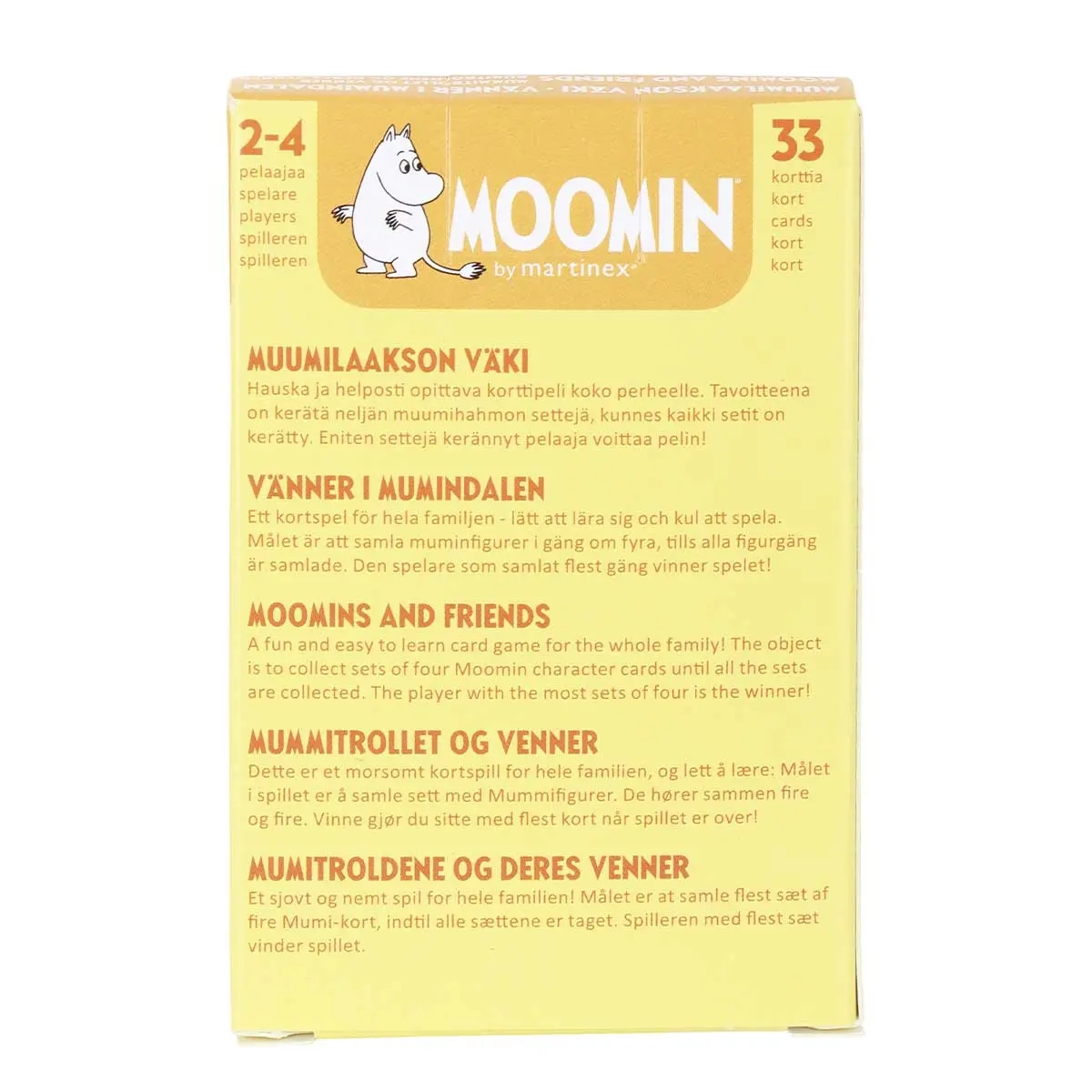 Mummikortspillet - Mumidalen's folk - Puslespil og brætspil - 6416550855276 - 4
