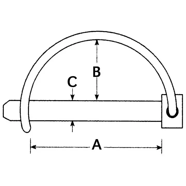 Akselhylse 8x57mm til rør 2 stk - Sprints og låseringe - 6418914511521 - 1