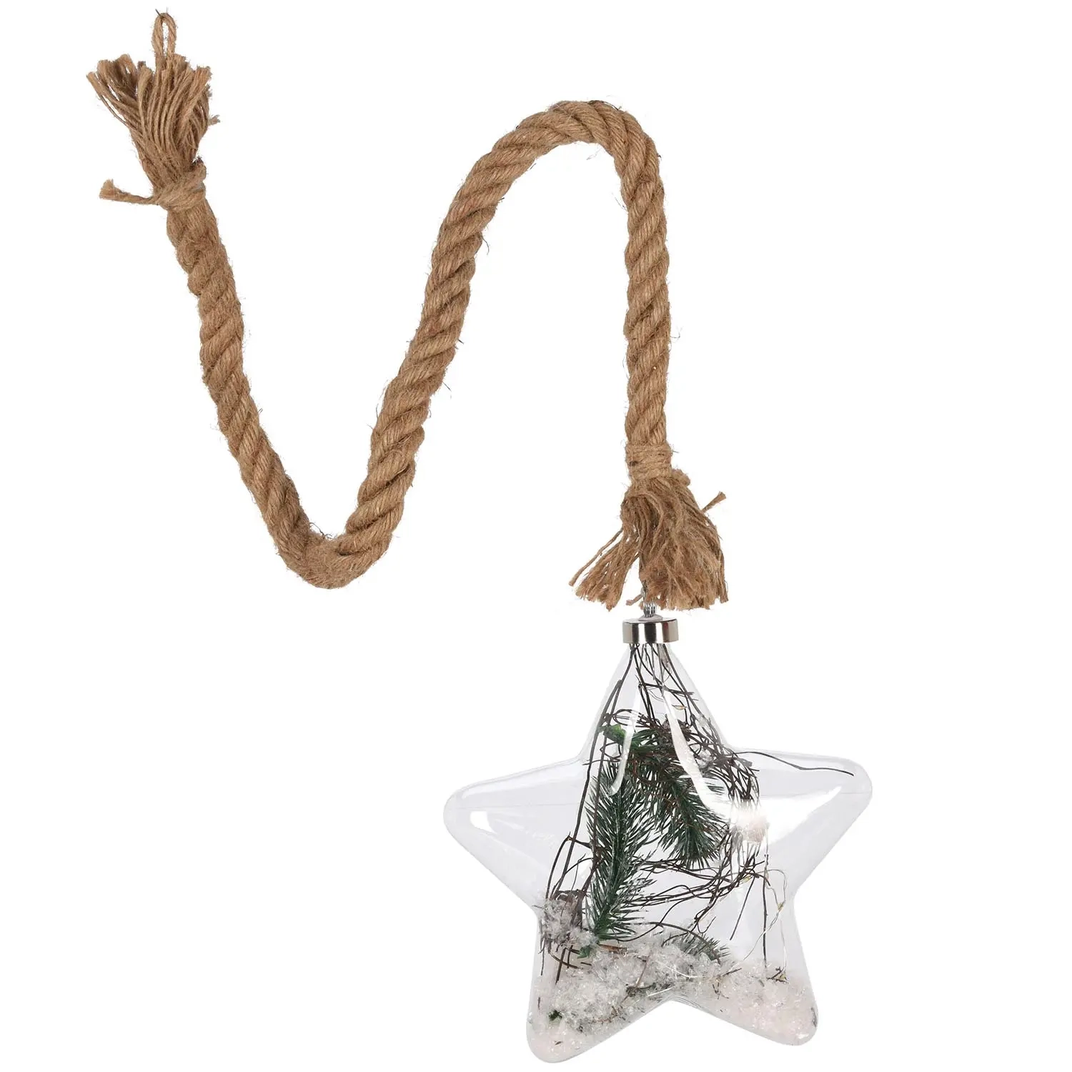 LED dekoration Winter Star 20cm 15 led - Dekorationsbelysning - 8720573719087 - 1