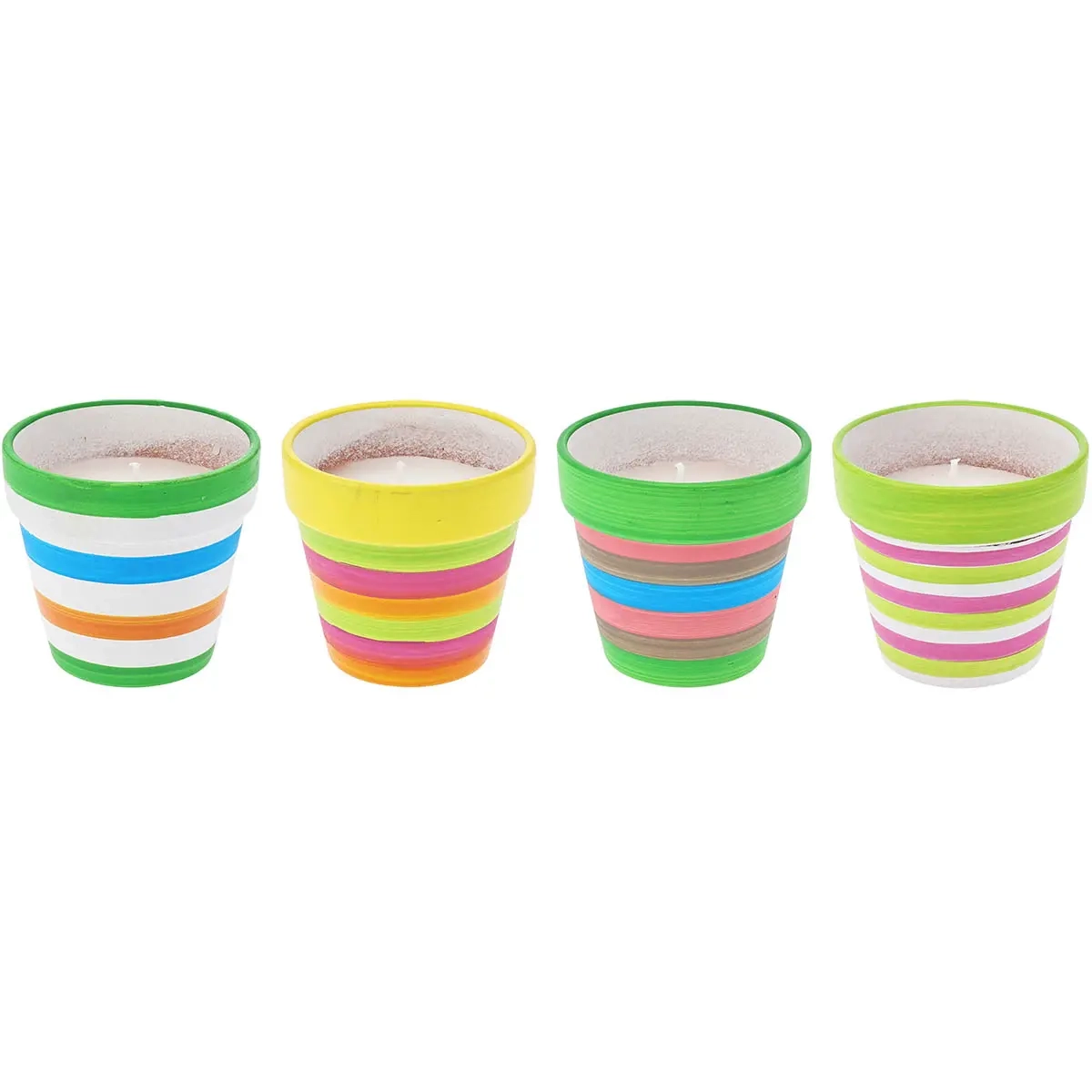 Citronella lys i en samling af stearinlys - Stearinlys og fyrfadslys - 8721037423342 - 0