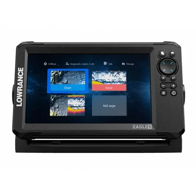 Lowrance Eagle 9 TS kombinationsenhet - Kartplotter, sjökort och ekolod - 9420064131518 - 1