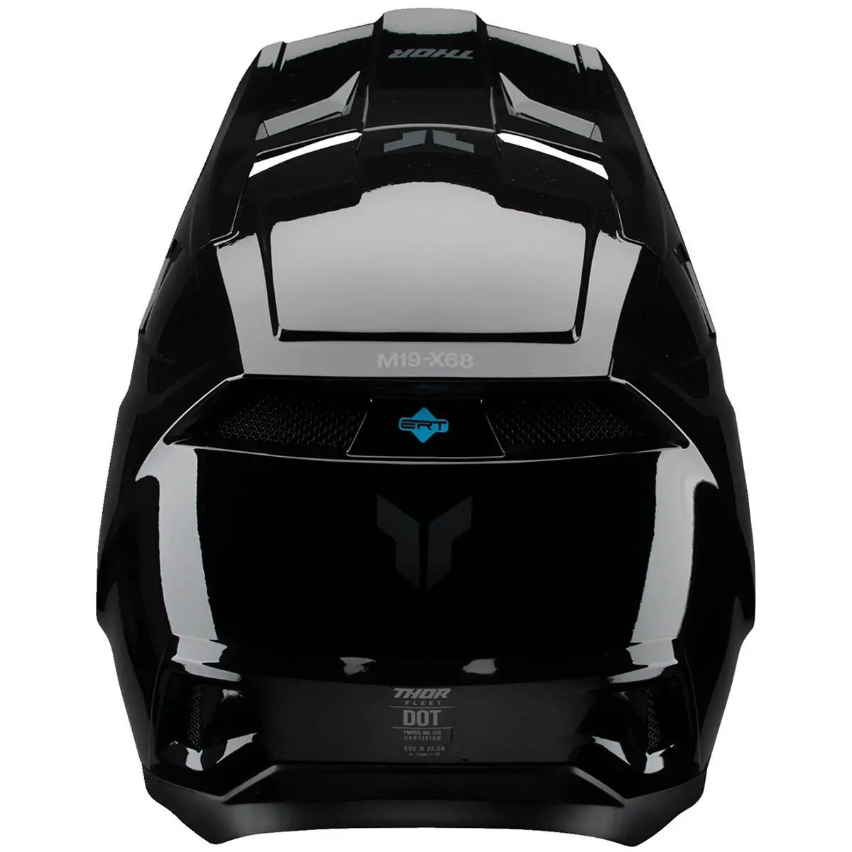 Crosshjälm Thor Fleet Blackout Junior M - Moped och crosshjälmar till barn - 01111696 - 2