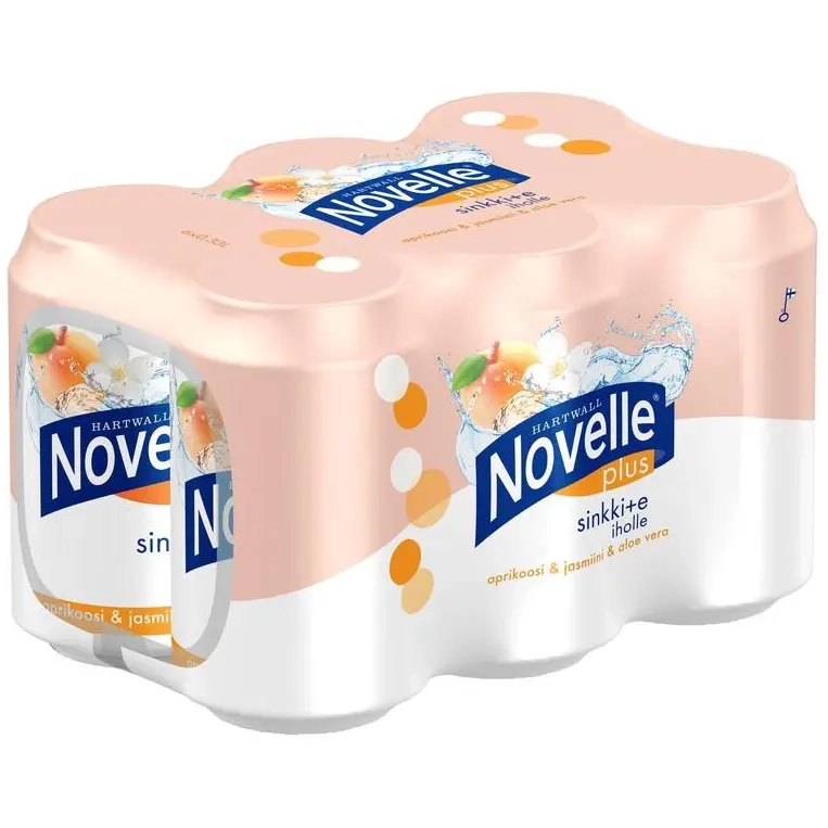 Novelle Plus Zink+E 0,33L 6-pack - Läsk och kolsyrade drycker - 6413605264434 - 0