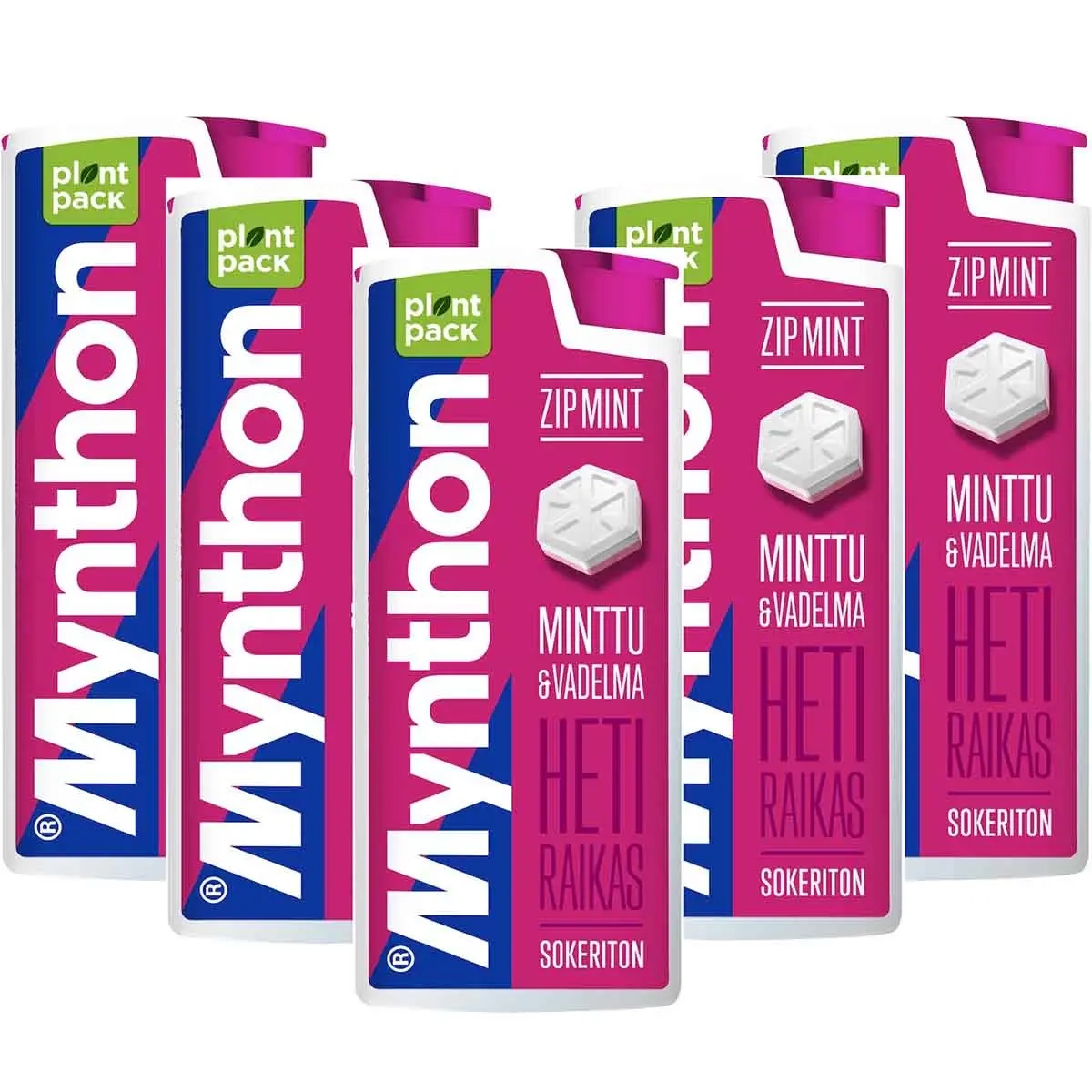 Mynthon ZipMint Hallon pastiller låda 18x30g - Pastiller och tuggummin - 6420256430651 - 0