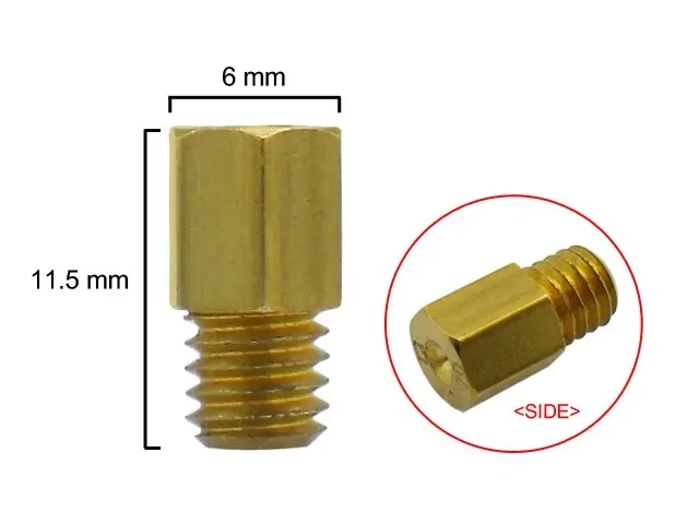 Hoveddyse 190 # Tec-X Mikuni - Motocross og knallert dyser - 6438235051506 - 0