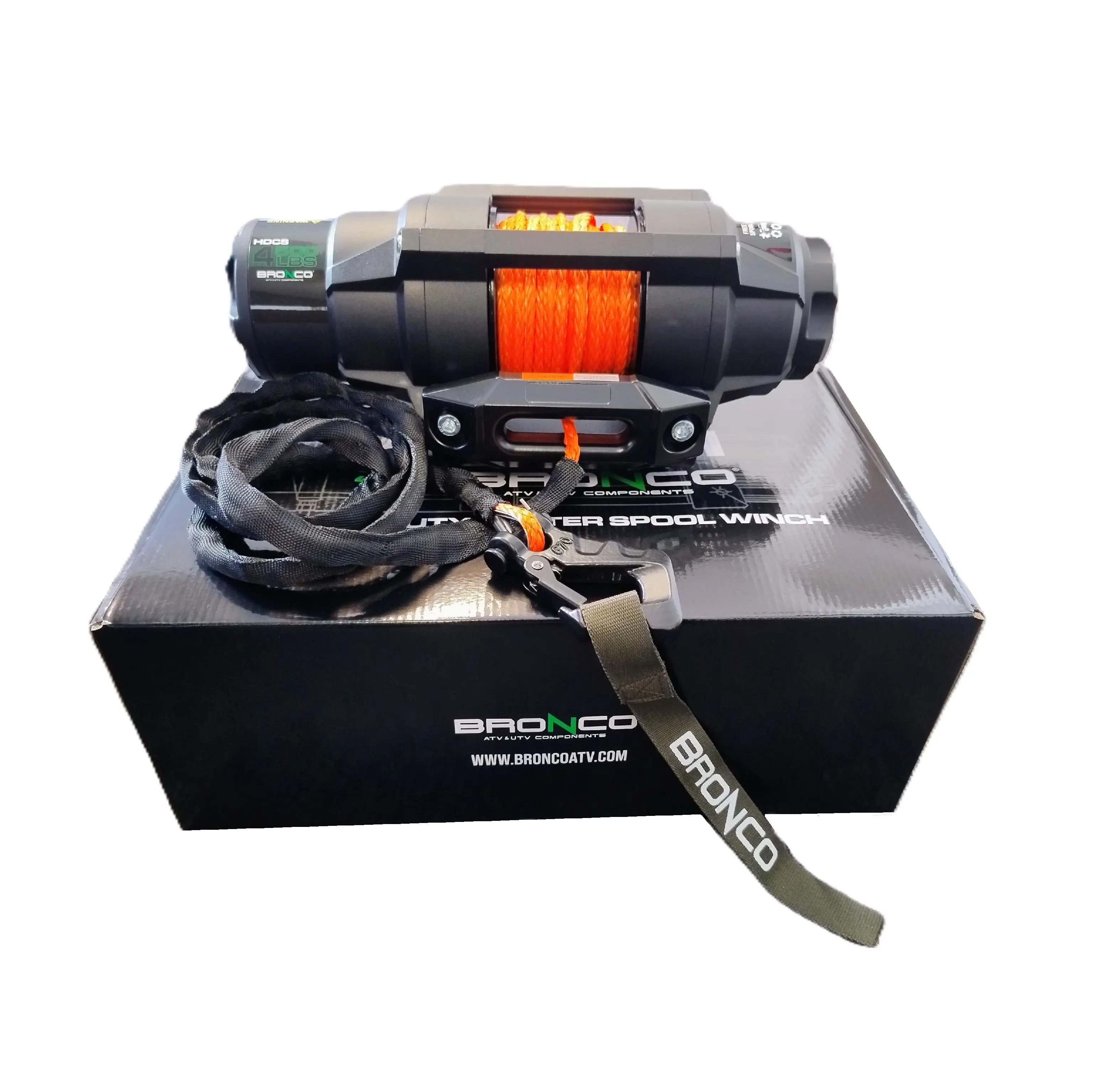 Vinsj til ATV Bronco med HDCS 204 kabel - ATV spil - 6438235278804 - 1
