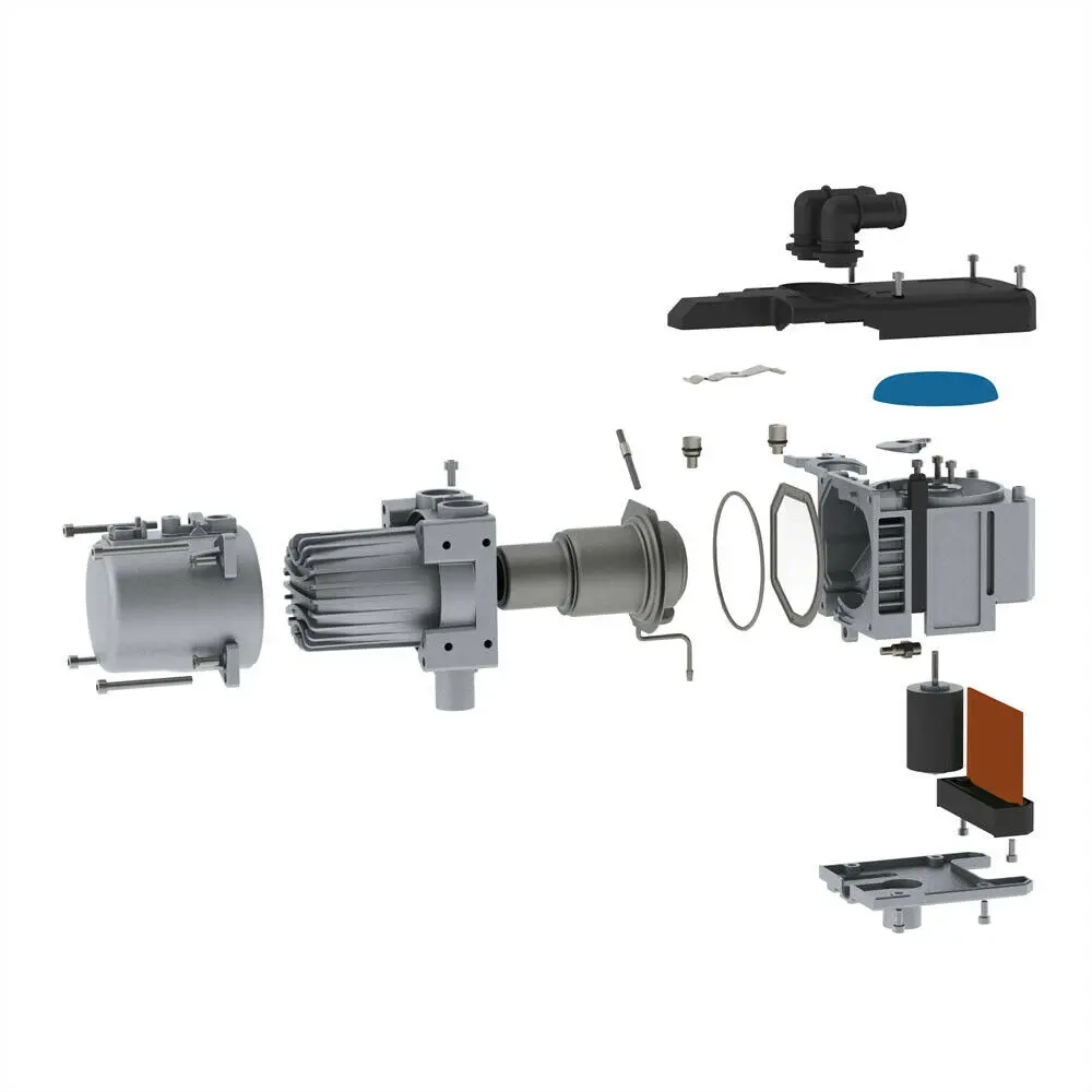 Diesel 5kW vätska motorvärmare Thermoco Wevor 5 fjärrstyrd - Dieselvärmare - 6438471003642 - 1