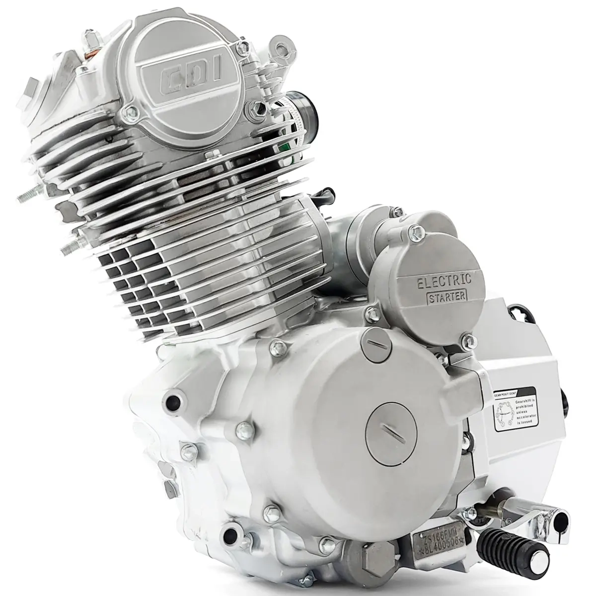 Motor 250cc 5-gear, luftkølet Competition reservemotor - Motocross- og knallertudskiftningsmotorer - 6438471024456 - 1
