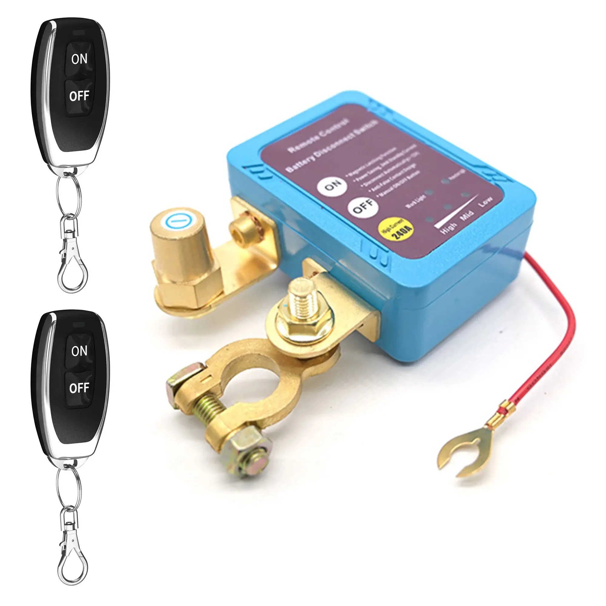 Fjärrstyrt batterirelä Tronica Smart 12V - Reläer för bil - 6438471286182 - 0