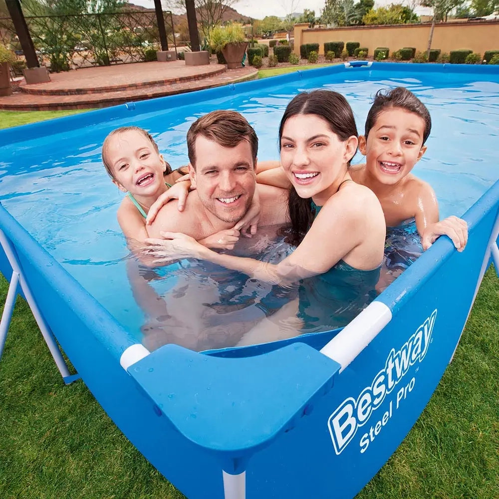 Udendørs pool Steel Pro 400x211cm Bestway - Svømmehaller og pooltilbehør - 6941607328071 - 4