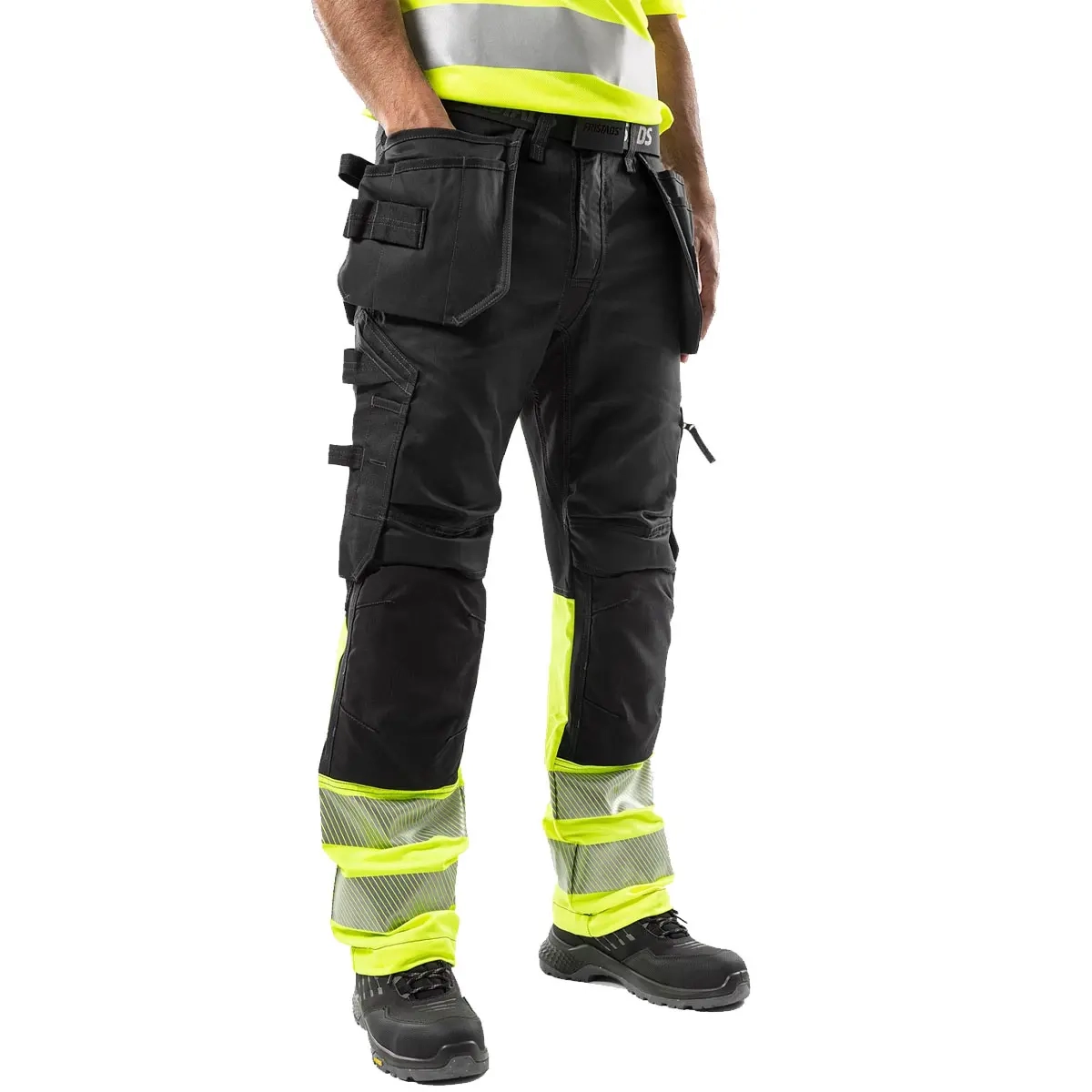 Byxor med strech 2906 GWM High Vis C48 - Arbetsbyxor och varselbyxor - 7322304285451 - 1