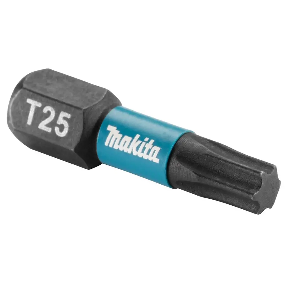 Makita Torx skruebits T25 25mm 2stk - Borekroner - 088381532952 - 1