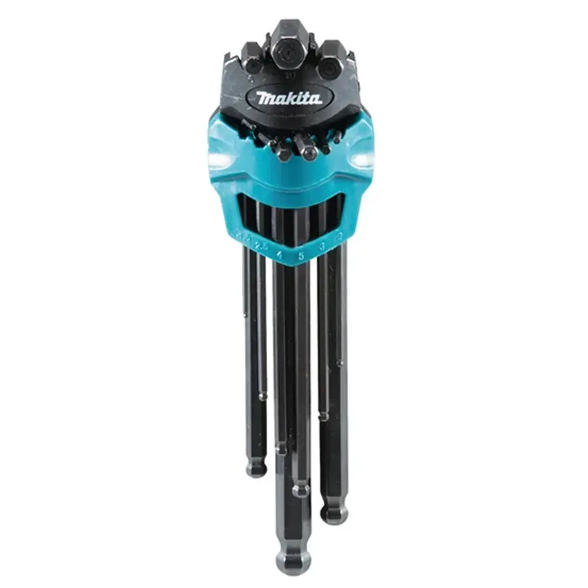 Makita Sexkantssats 9-delar 1,5-10 mm - Verktygssatser och hylssatser - 088381537834 - 0