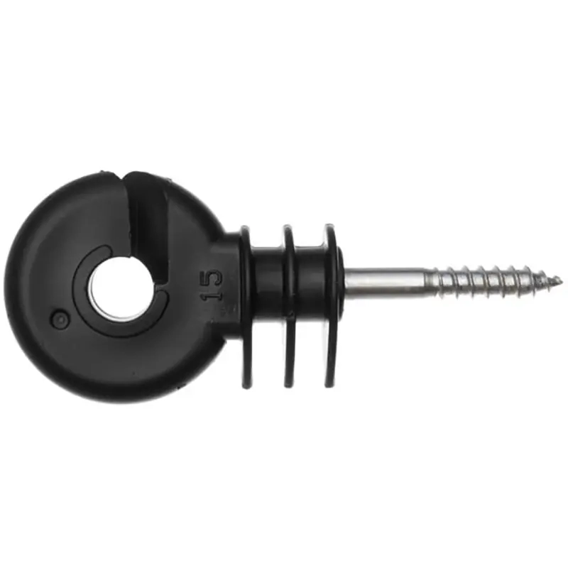 Däckisolator med träskruv 90 - Isolatorer och kopplingar för elstängsel - 4018653088975 - 0