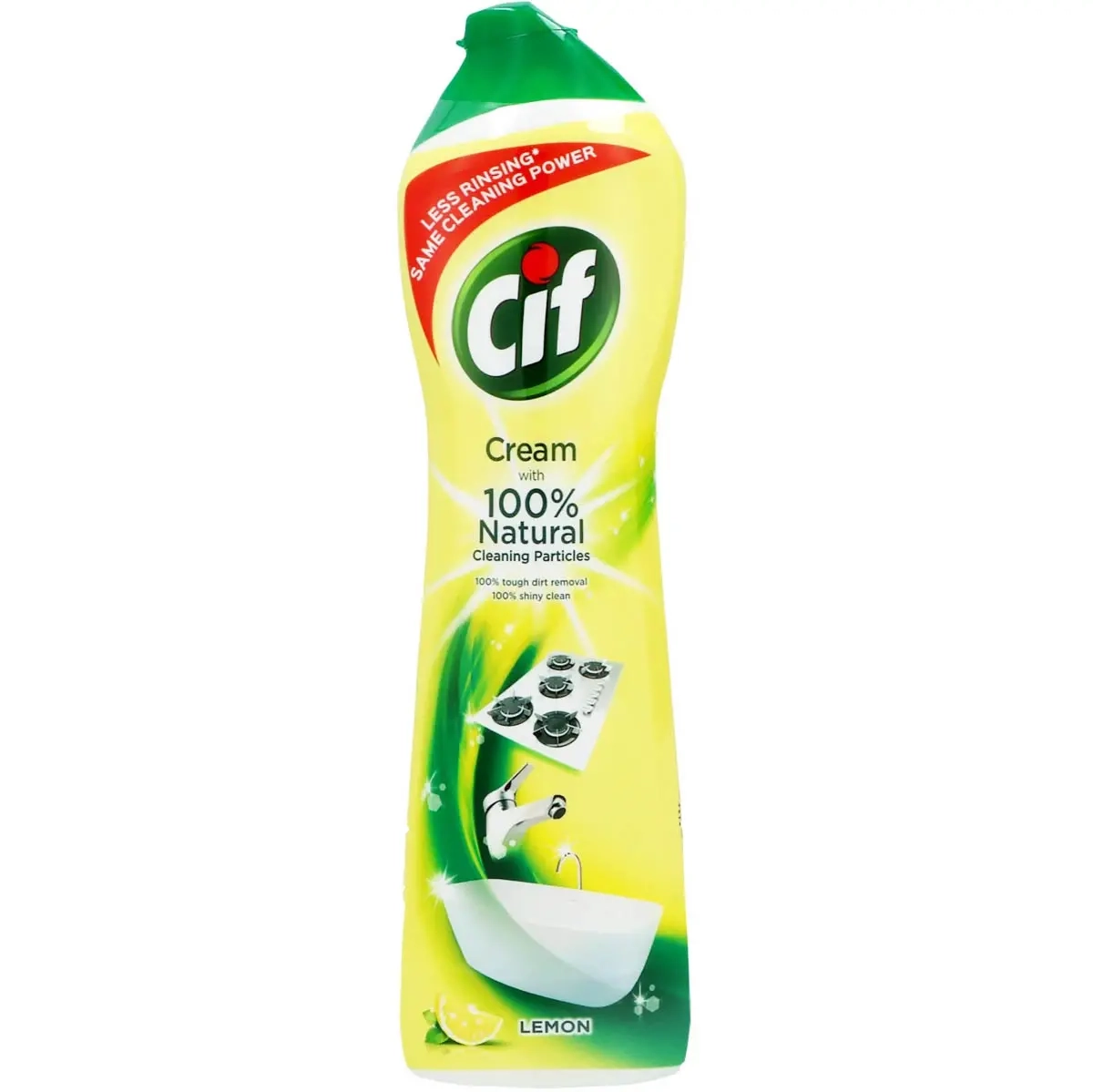 Rengøringsmiddel Cif Cream Lemon 500ml - Gulvrens og universalrengøringsmidler - 5000186735012 - 0