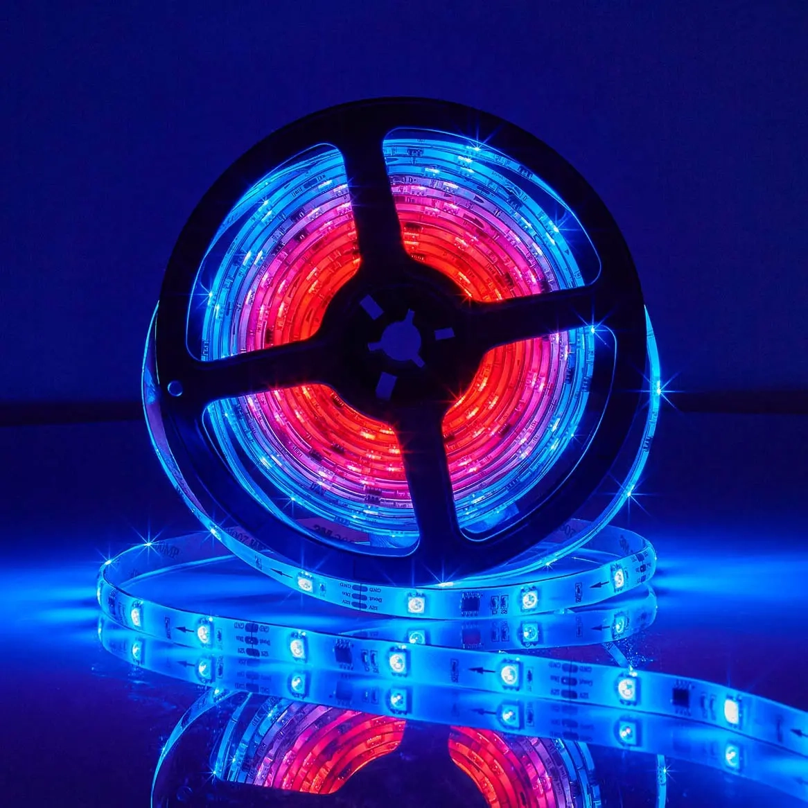 LED-remsa RGB Bluetooth 5m SmartLife - LED strip og LED strip - 5412810335060 - 3