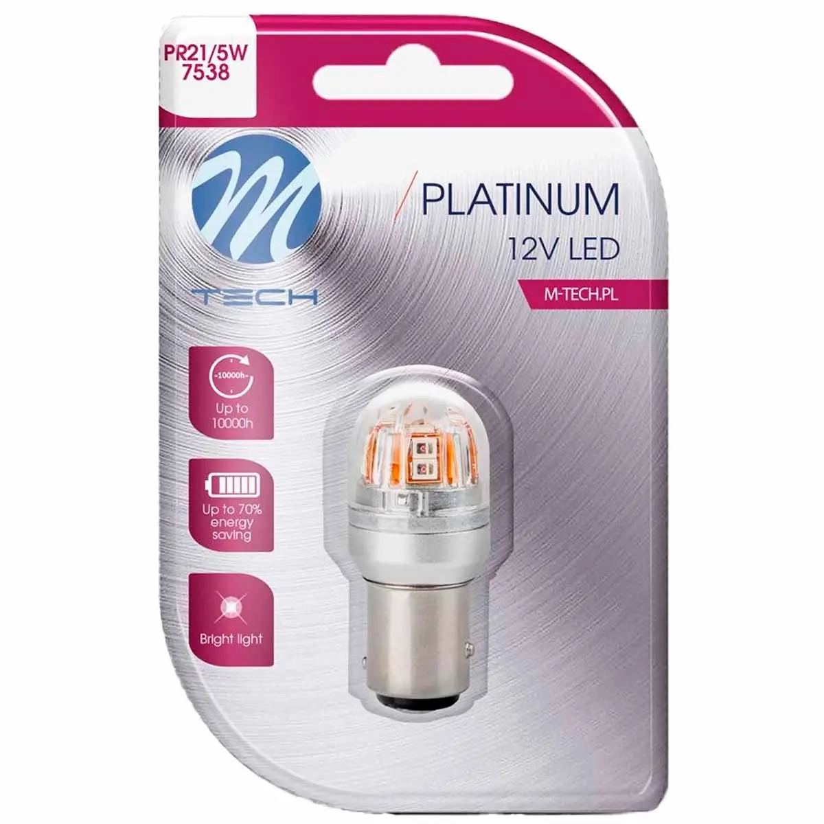 LED-lampa Platinum BAY15d 12-24V röd - LED lampor och LED kit - 5901508551474 - 0