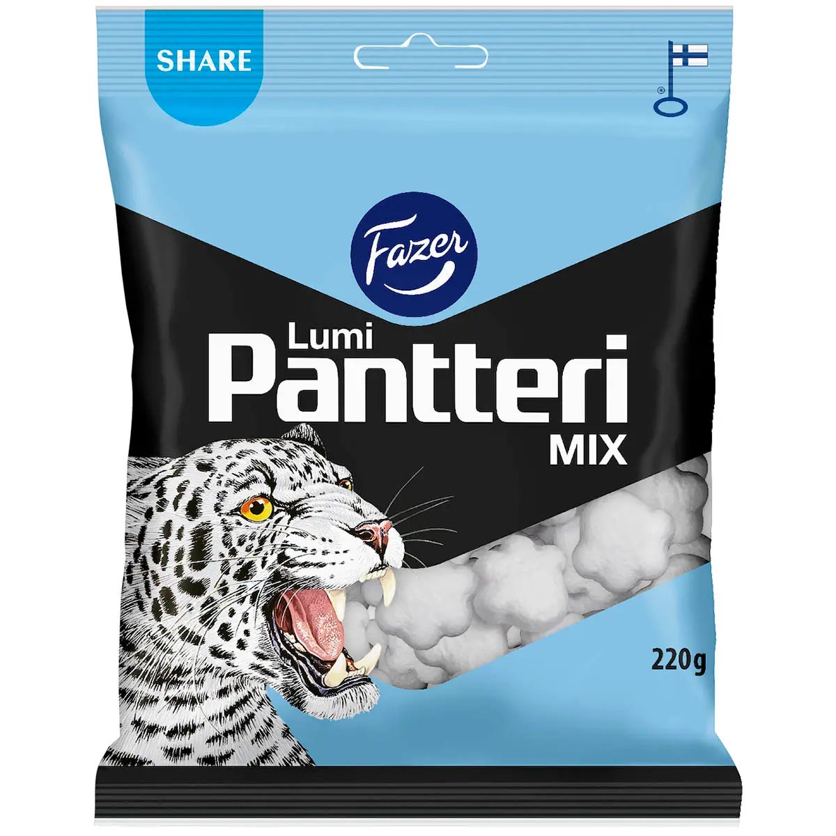 Fazer Lumi Pantteri godispåse 220g - Godispåsar - 6416453448810 - 0