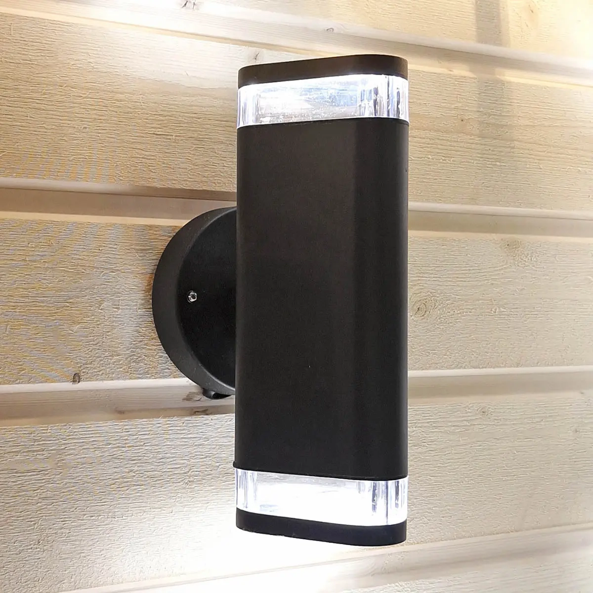 Seinälampe sort Wien IP44 - Væglamper og udendørs terrasselamper - 6418536005415 - 0