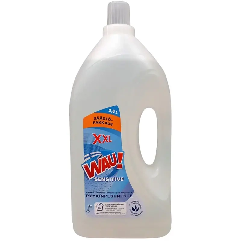 Tvättmedel WAU Sensitive XXL 2,5 l - Tvättmedel - 6419642132224 - 0