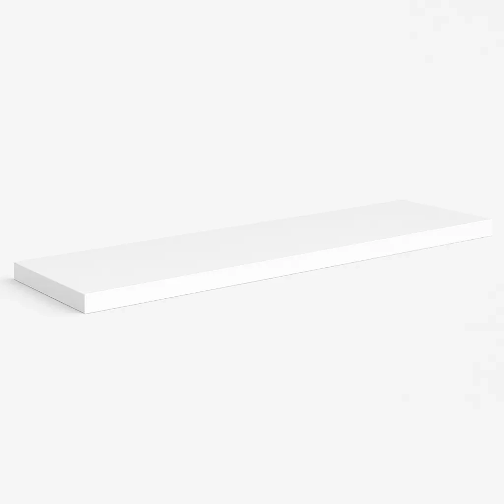 Hyllplan 1200 x 285 x 15mm vit - Hyllskenor, hyllstöd och rör - 6438168117089 - 0