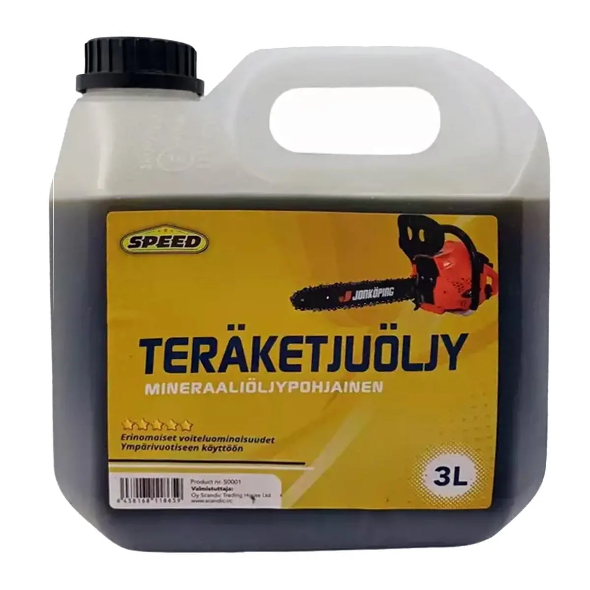 Kædesavolie Speed 3L -  - 6438168118659 - 0