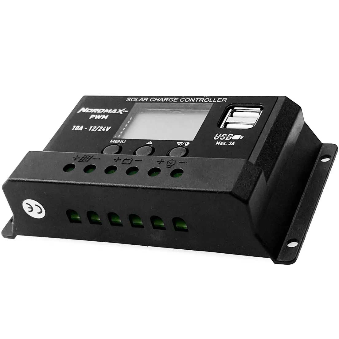 Solpanel 100W Mono + 10A 12V PWM l - Solpaneler - 6438471354539 - 2